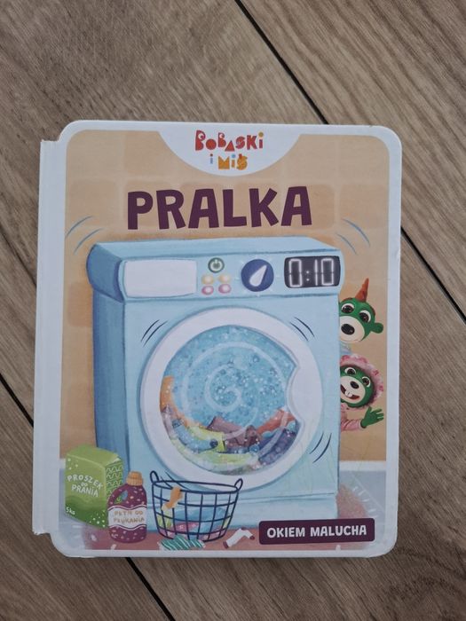 Rozkładana Książka - Pralka - Bobaski i Miś / Trefl