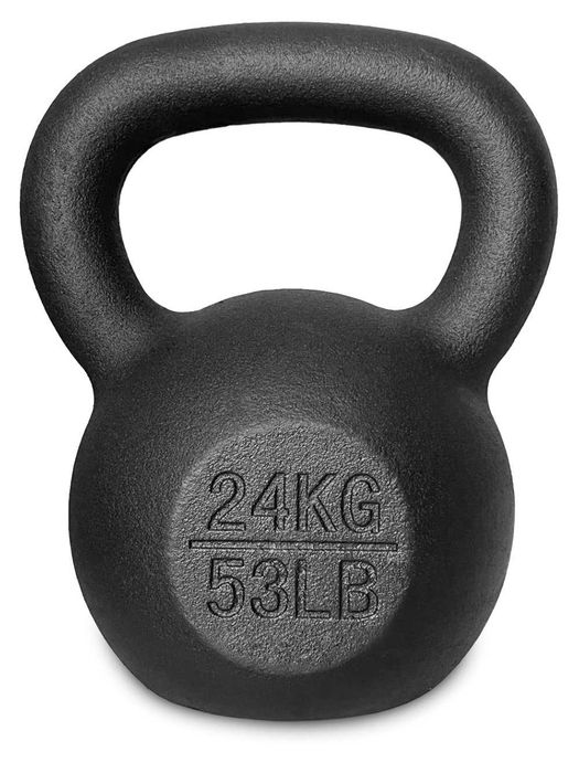 Kettlebell 24kg kettle żeliwny odważnik hantel kula do ćwiczeń CROSSFIT WRO