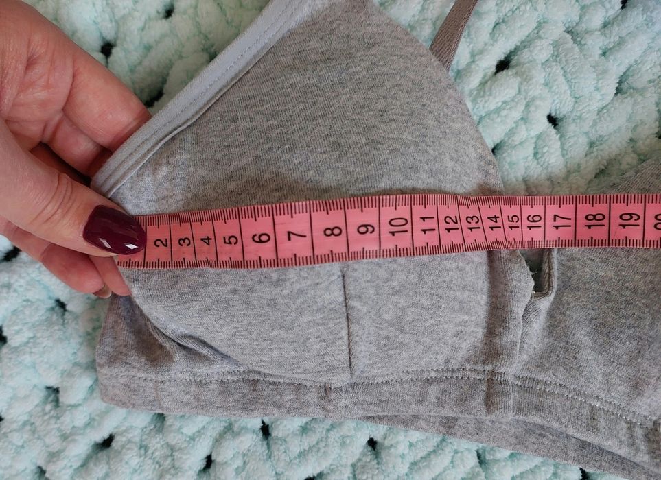 Бюстгалтер, топ сірий S/M