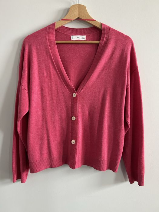 Kardigan sweter zapinany cienki Mango