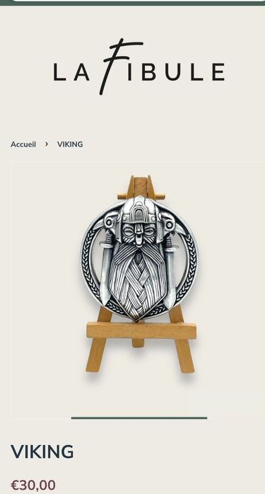 Пряжка для ременя у стилі вікінгів