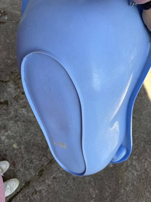 Wanienka dla dziecka ze stelazem metalowym