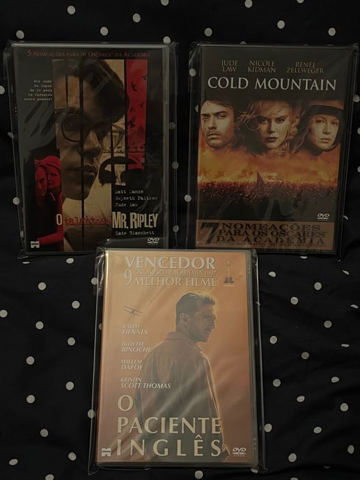 2xDVDs Anthony Minghella Cold Mountain + Paciente Inglês