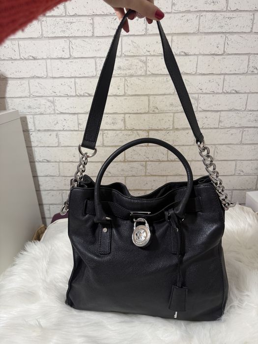 torebka Michael Kors MK Hamilton skóra naturalna