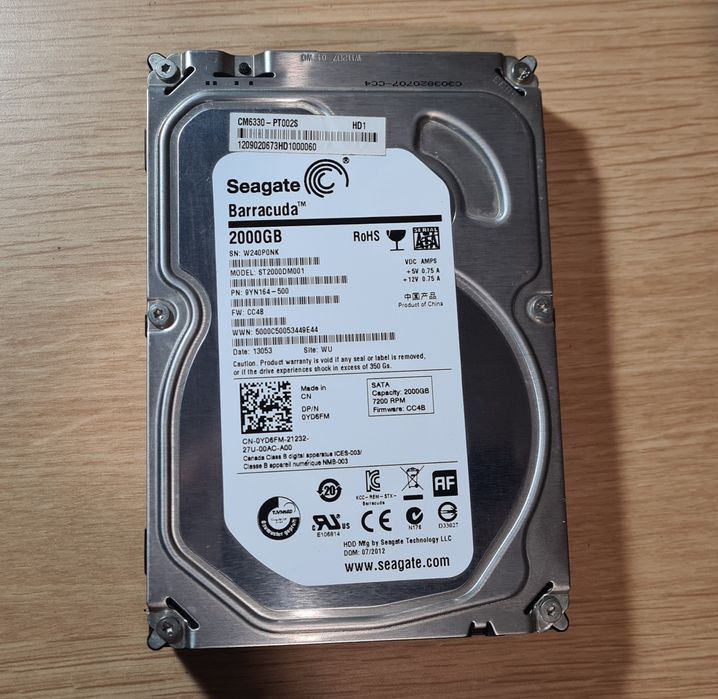 Disco HDD 2TB 3.5 - Seagate