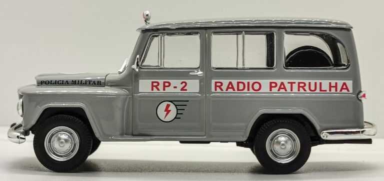 Model 1:43 DeA Rural Willys Policia Militar Santa Catarina (Brazylia)