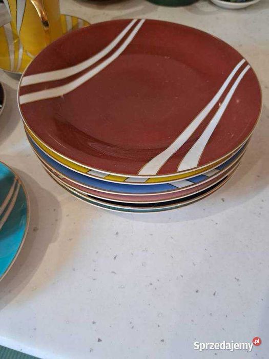 Komplet kawowy "Krokus", Ćmielów na 6 osób