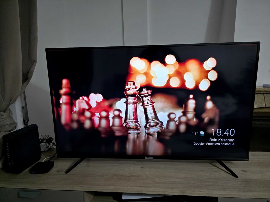 Televisao 55 polegadas tcl otimo estado de funcionamento