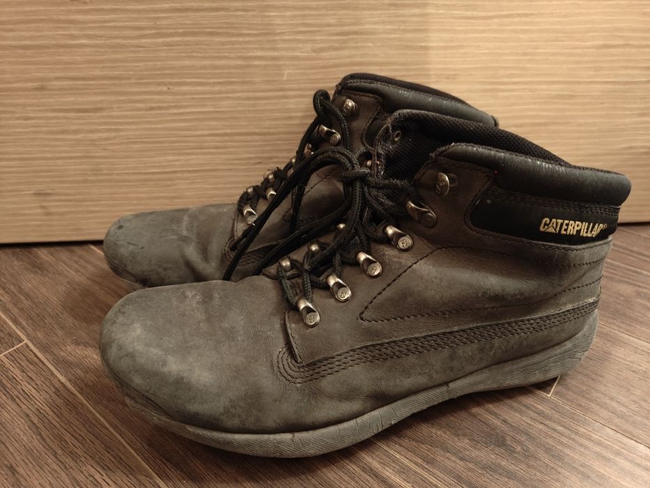 Оригинал CATERPILLAR Нубук Крутые Рабочие Ботинки 45й (29см) Под Ремон
