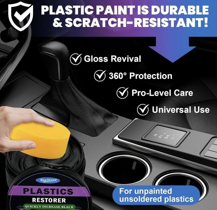 Restaurador e Renovador de Plásticos Automóveis e Motas -  Proteção UV