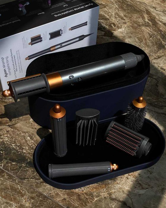 Оригінальний стайлер Dyson airwrap complete Long (Nickel/Copper)