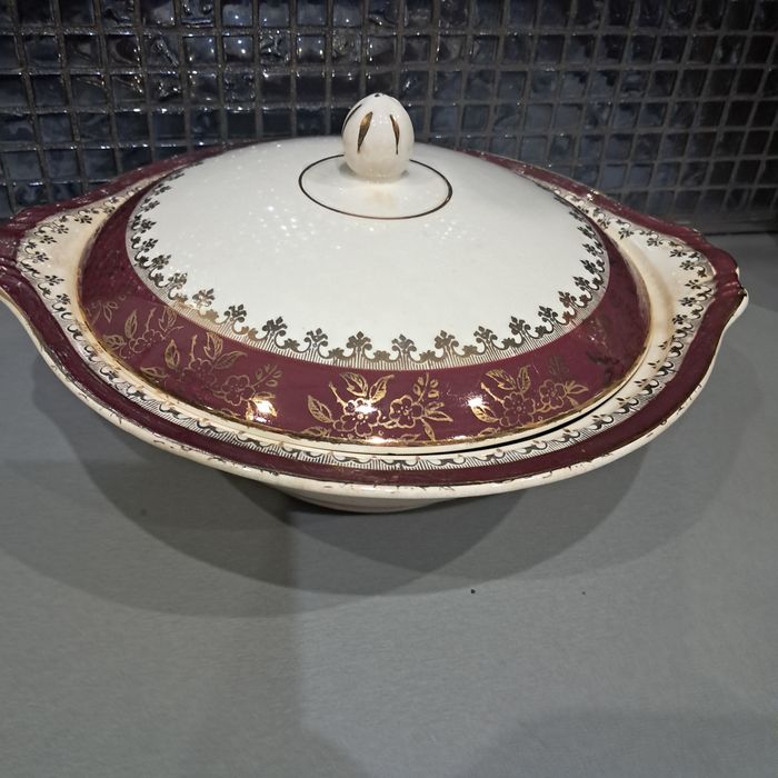 Stary z angielskiej porcelany Meakin półmisek