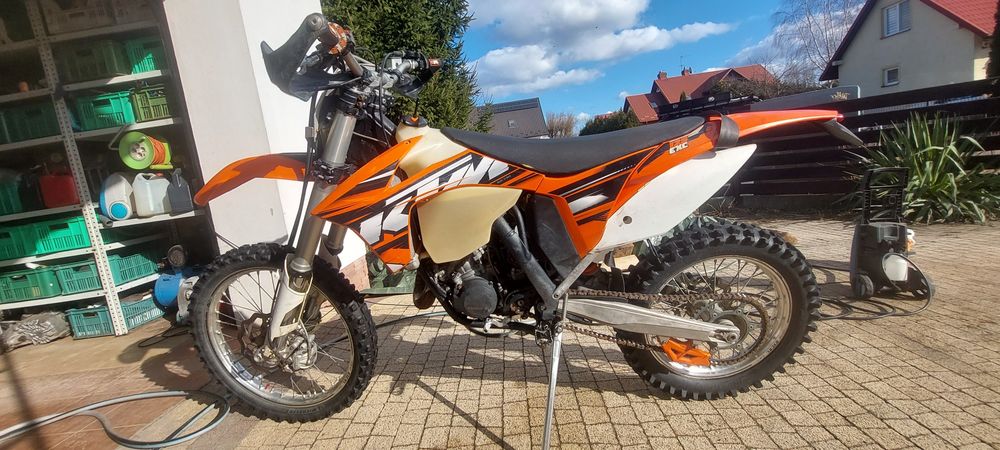 Ktm exc 125 zarejestrowany