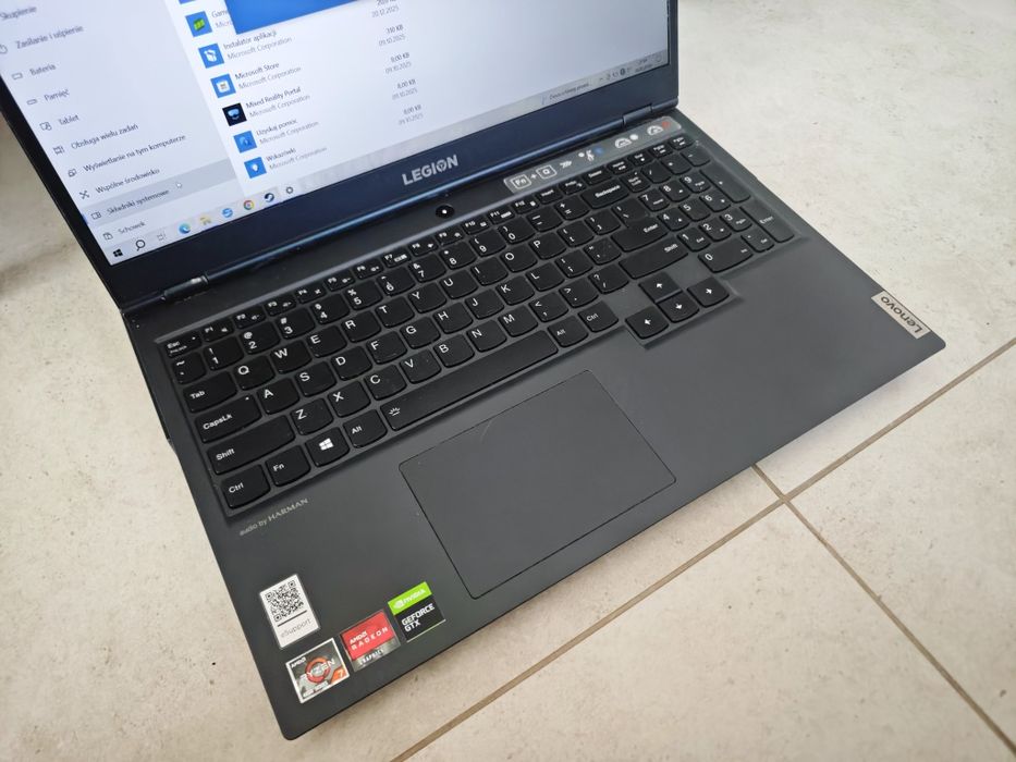 Laptop Lenovo Legion , ryzen 7 4800h , GTX 1650, zadbany