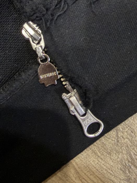 hysteric glamour зип худи