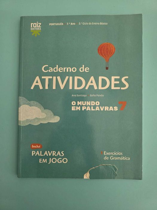 Cadernos de Atividades 7º Ano
