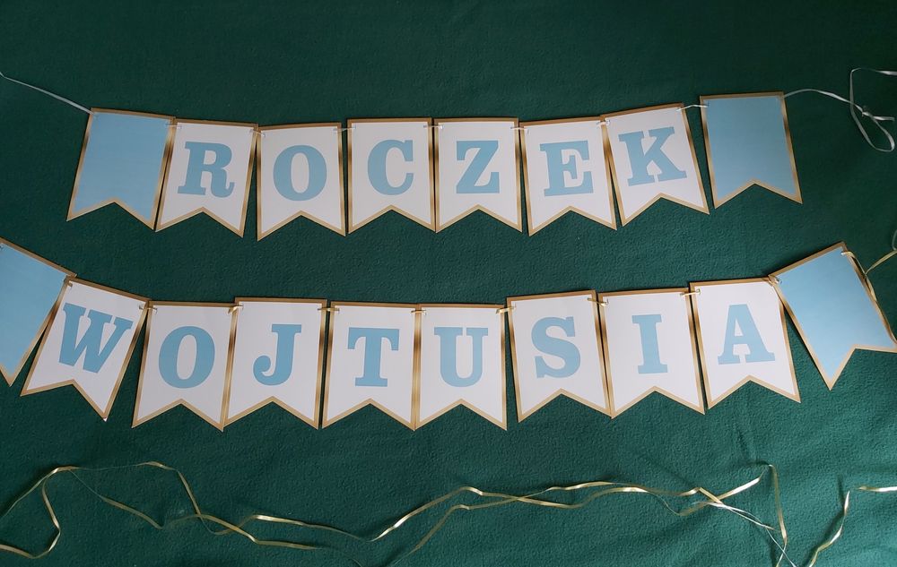 Girlanda Roczek Wojtusia