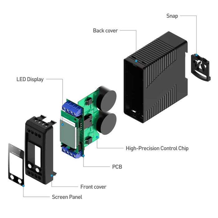 Балансир акумуляторів OSTARYER MK-B5A16V2C 6–16V 5A активний LCD