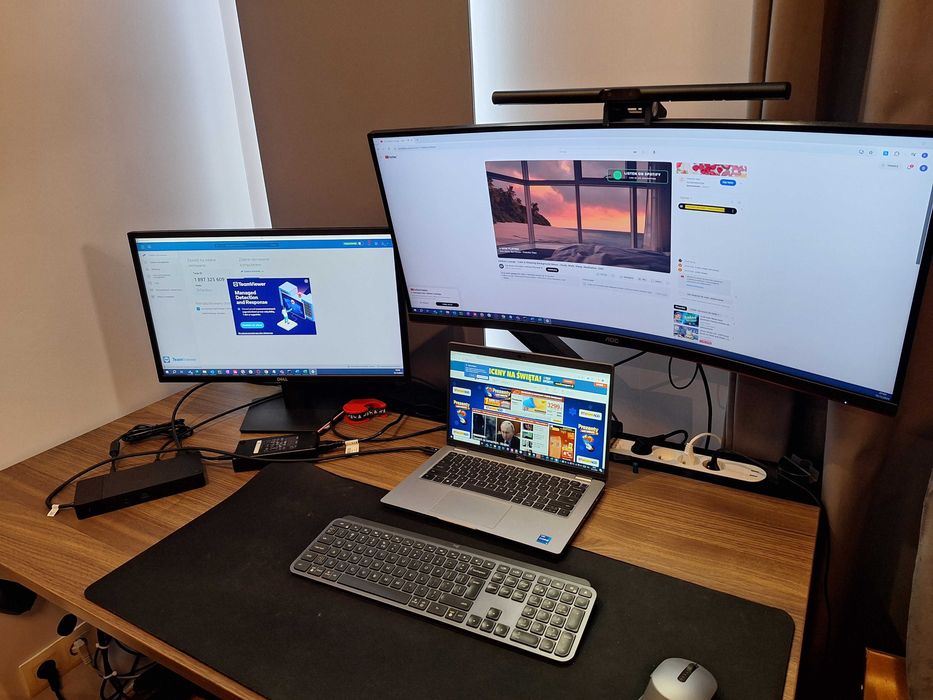 Stacja dokująca Dell Dock WD19TBS K20A 240W USB-C HDMI DisplayPort MAC