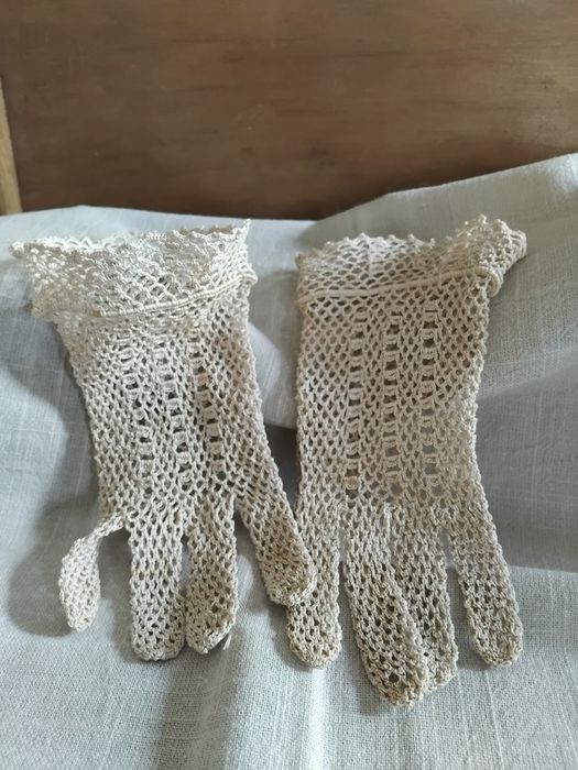 Luvas de senhora muito antigas