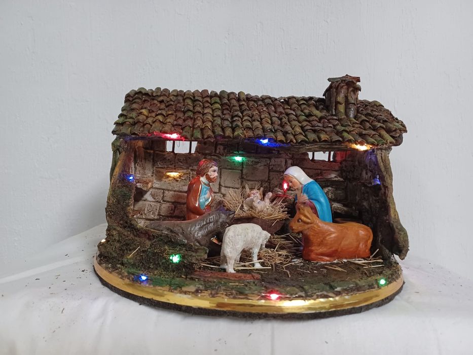 Presépio natal artesanal