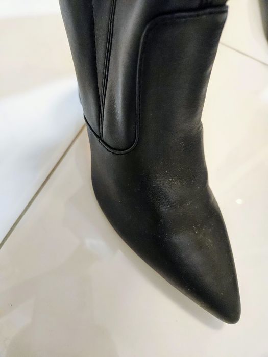 Kozaki z wysoką cholewką