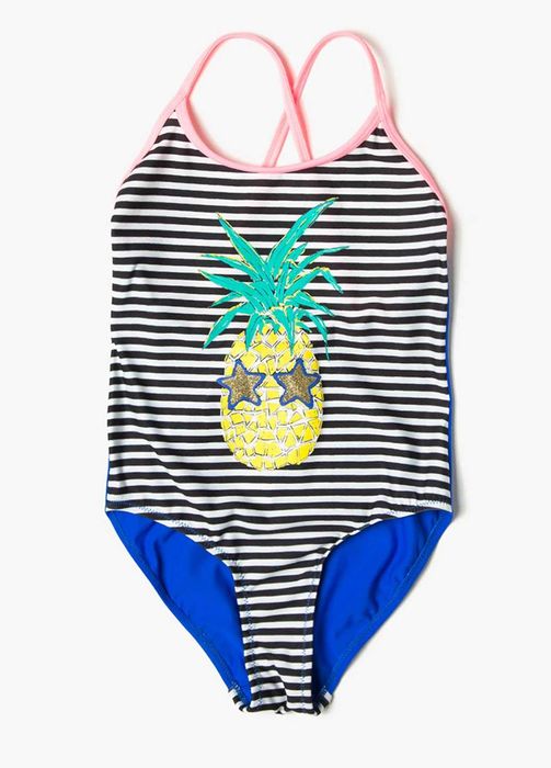 Комбінований пляжний літній купальник майо (суцільний) KOTON kids, 6 р