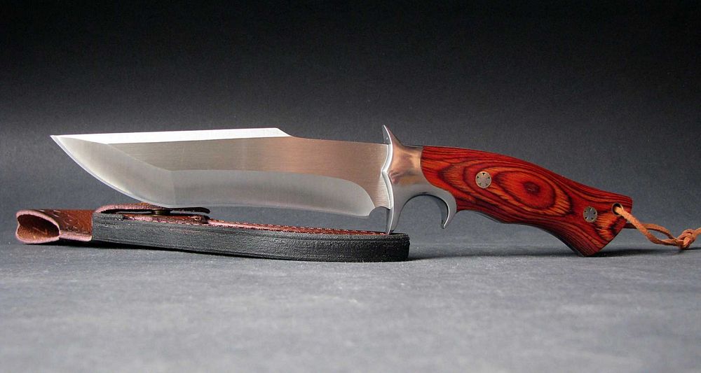 Nóż myśliwski stal M390 HRC61 BÖHLER bushcraft  survival taktyczny