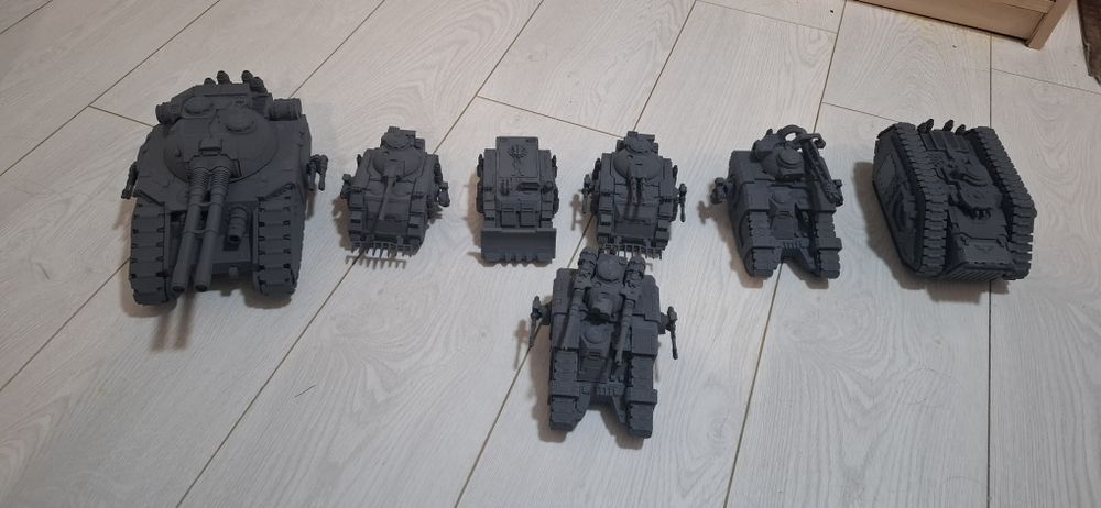 Warhammer 40k/30k 3d друк/Baneblade/Falblade/rhino/predator/spartan