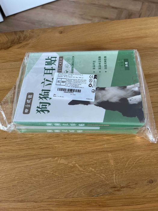 Dog Ear Correction Stickers – wsparcie dla stojących uszu psa (2 pary)