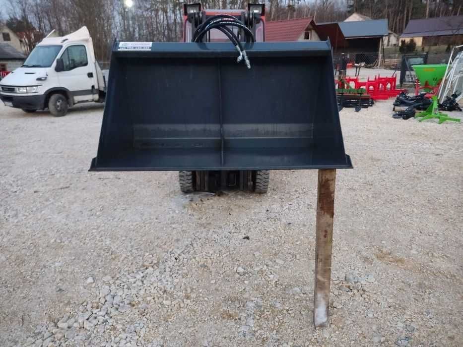 Do widłowego wózka nowa łyżka łycha z siłownikiem solidna konstrukcja