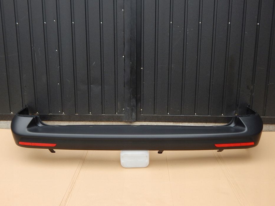 vw transporter t6 t6.1 zderzak tył czarny struktura igła ! drzwi skrzy