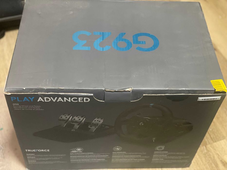 Ігрове кермо Logitech G923 для PS5/PS4/PC