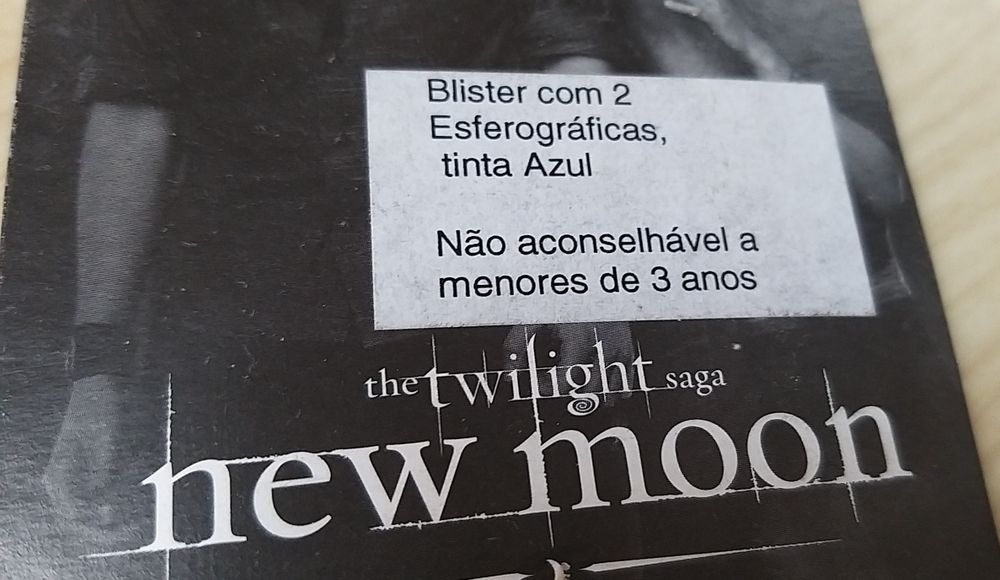 Esferográficas Twilight new moon.