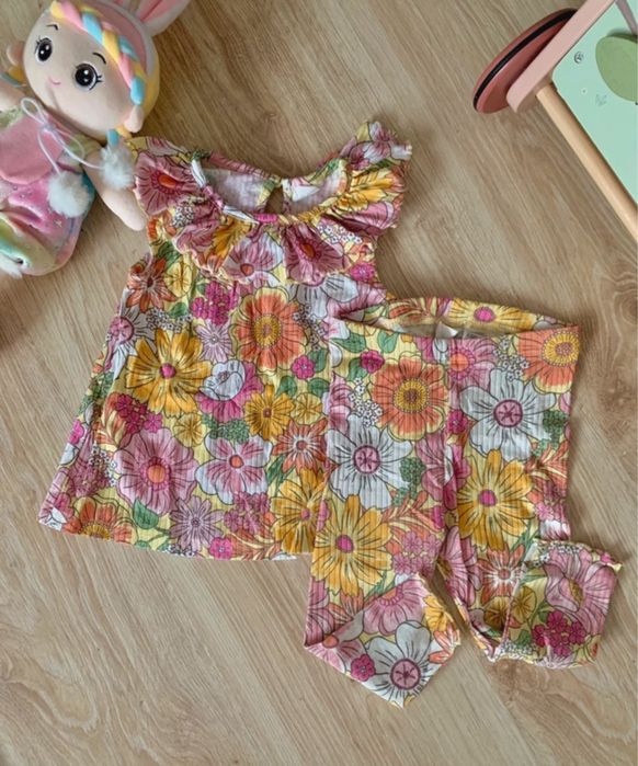 Kolorowy komplet set h&m