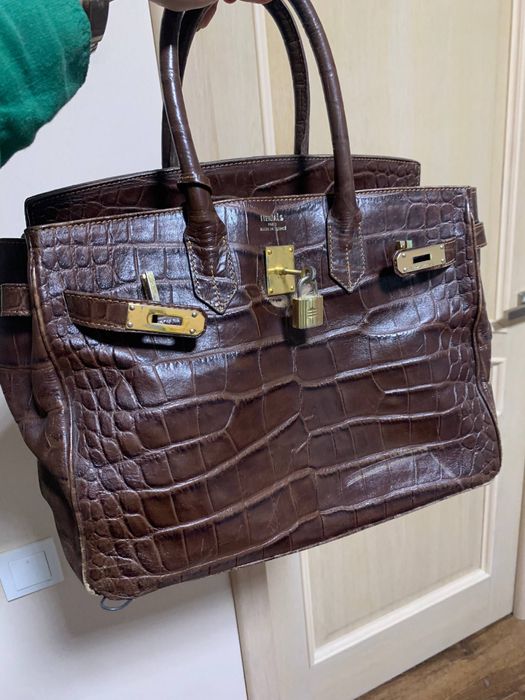 Вінтажна сумка шкіра під Hermes
