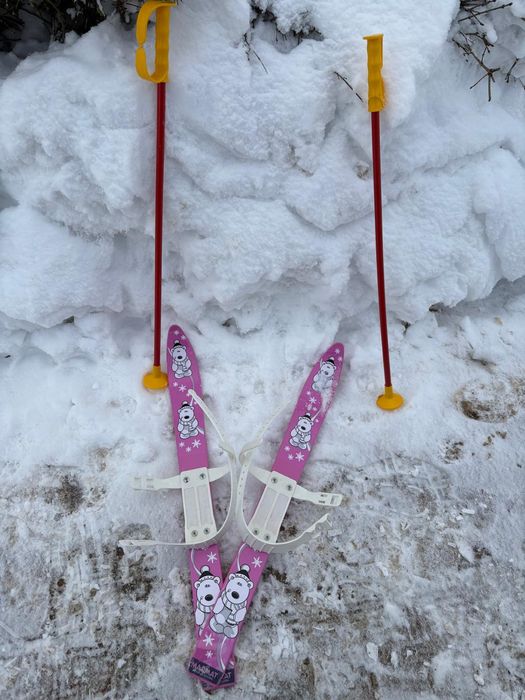 Narty dla dziewczynki