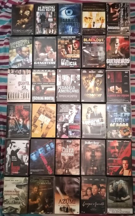 LOTE 266 DVD's Originais (LOTE 55)