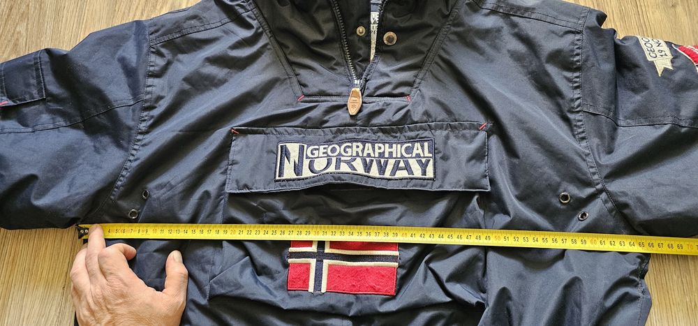 Geographical Norway Polar Expedition męska kurtka zimowa z kapturem rozmiar XXL stan bardzo dobry