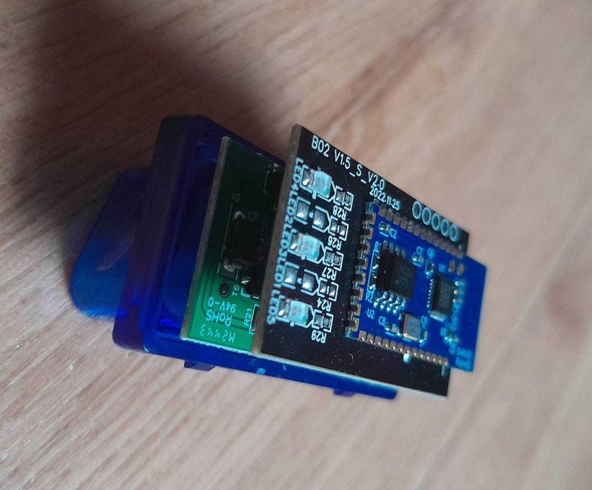 Автосканер ELM327 2 плати версія v1.5 чіп PIC18F25K80