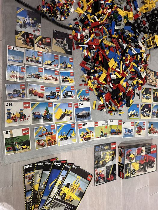 Lego Mix 11kg Vintage Retro Technic Space Legoland