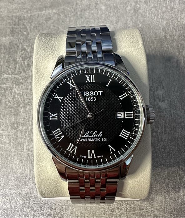 Механічний годинник tissot le locle powermatic 80