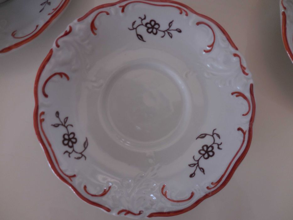 Stara Piekna Sygnowana Porcelana