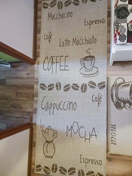 Dywan - Chodnik kawa z ziarnami