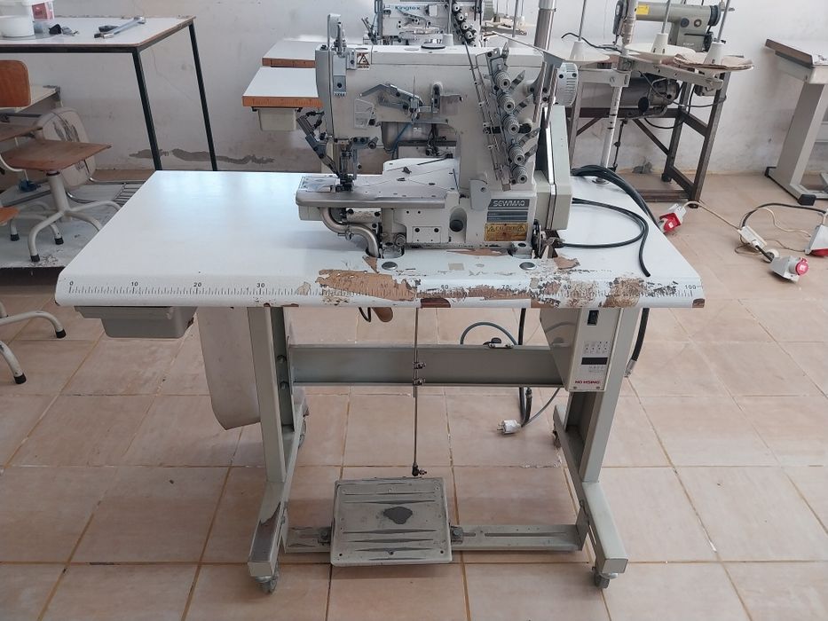 Máquina de recobrimento Aparar bainhas