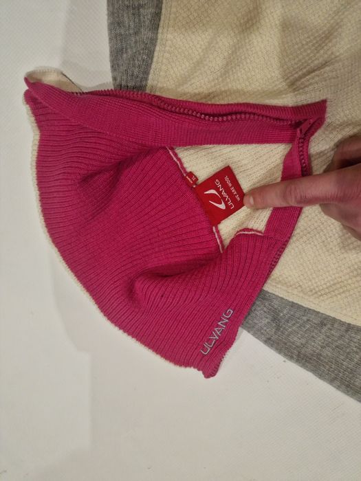 Sweter Ulvang roz,XL,42,xxl,44 golf polo zip,z zamkiem bluza 3/4
