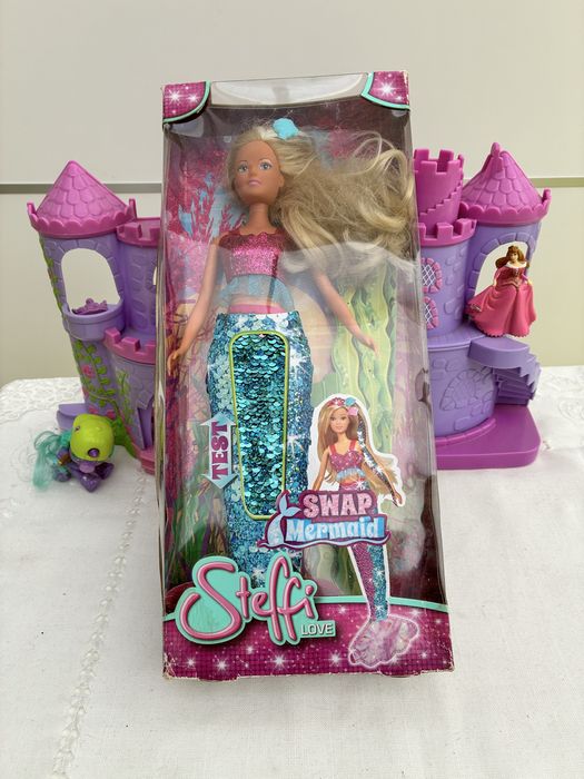 Nancy Sereia Boneca Sereia 2 em 1 cauda de sereia/ pernas de princesa
