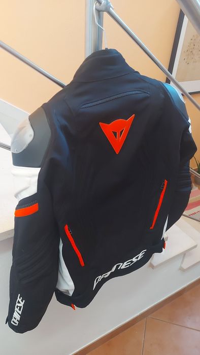 Casaco DAINESE Racing 3 D-Dry Black / Red