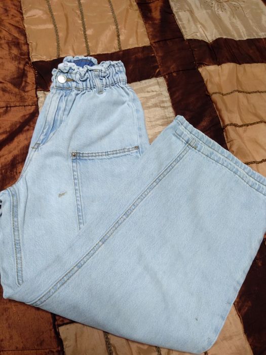 Spodnie dziewczęce dżinsowe 152cm