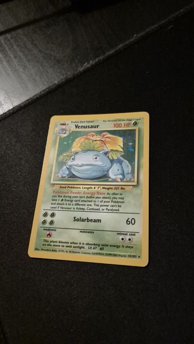 Karta Pokemon Venusaur BS
